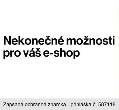 Nekonečné možnosti pro váš e-shop