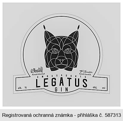 AMBASADORYS LEGATUS GIN