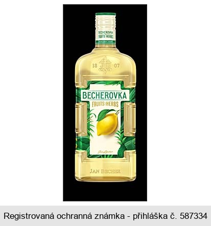 JB 1807 BECHEROVKA FRUITS AND HERBS JAN BECHER