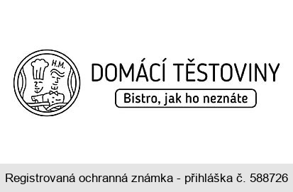 DOMÁCÍ TĚSTOVINY Bistro, jak ho neznáte H.M.