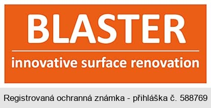 BLASTER innovative surface renovation