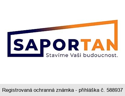 SAPORTAN Stavíme Vaši budoucnost.