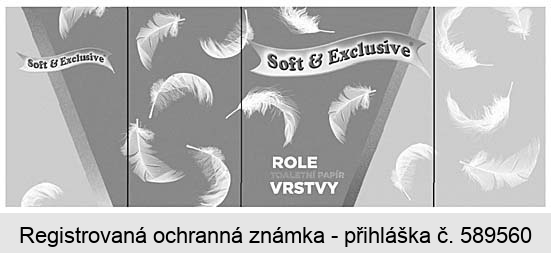 Soft & Exclusive ROLE TOALETNÍ PAPÍR VRSTVY