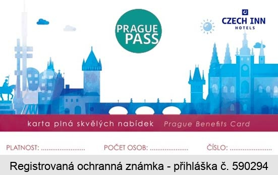 PRAGUE PASS CZECH INN HOTELS karta plná skvělých nabídek Prague Benefits Card