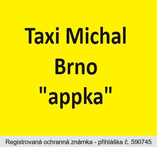 Taxi Michal Brno "appka"