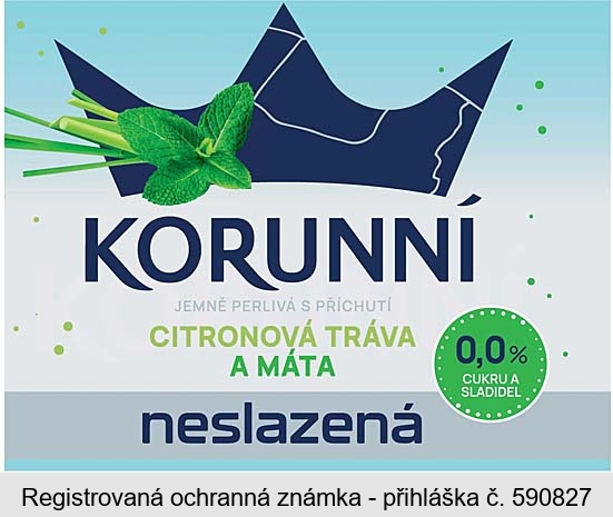 KORUNNÍ citronová tráva a máta