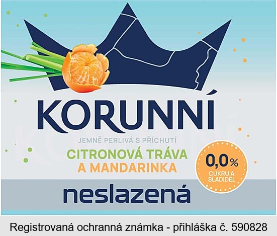 KORUNNÍ citronová tráva a mandarinka