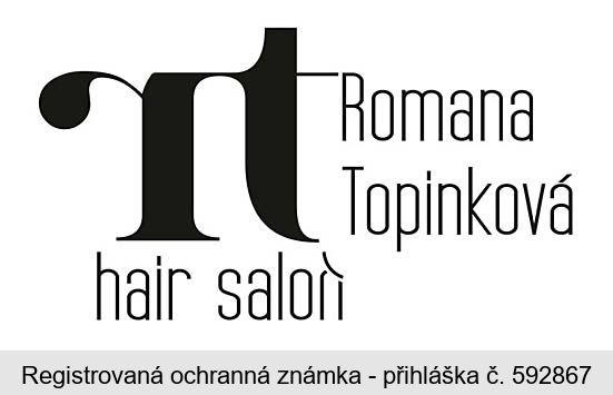 rt Romana Topinková hair salon