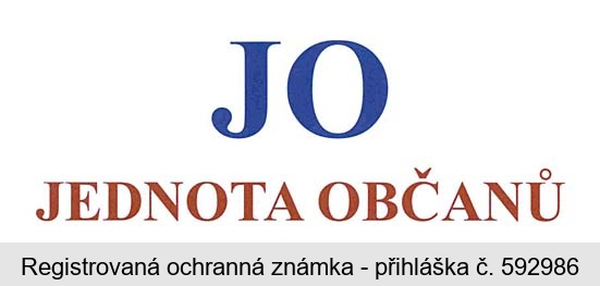 JO JEDNOTA OBČANŮ