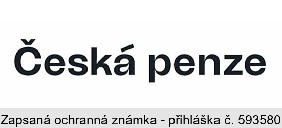 Česká penze