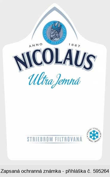 NICOLAUS Ultra Jemná ANNO 1867 STRIEBROM FILTROVANÁ