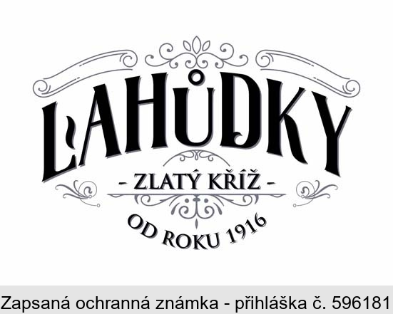 LAHŮDKY ZLATÝ KŘÍŽ OD ROKU 1916