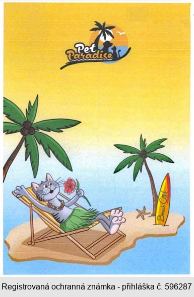 Pet Paradise Beach Cat