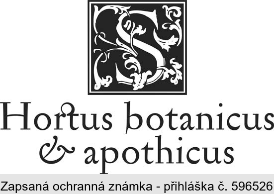 S Hortus botanicus apothicus