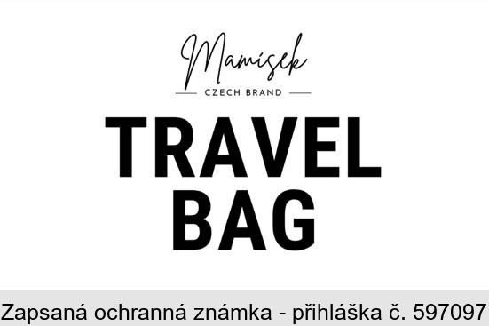 Mamísek CZECH BRAND TRAVEL BAG