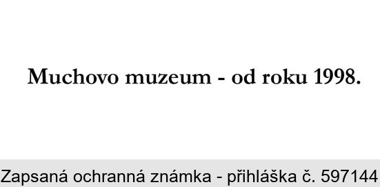 Muchovo muzeum - od roku 1998.