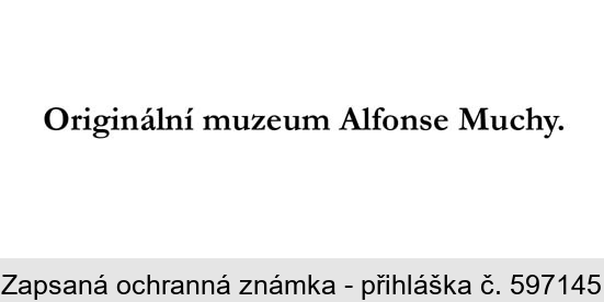 Originální muzeum Alfonse Muchy.