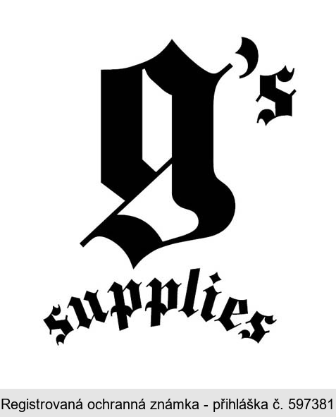 supplies