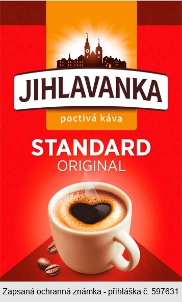 JIHLAVANKA poctivá káva STANDARD ORIGINAL