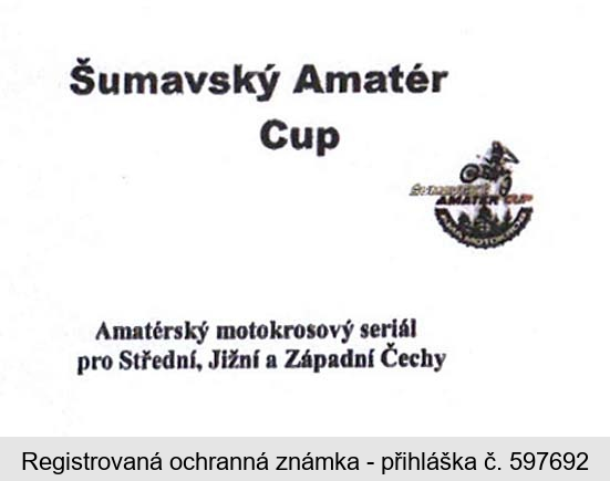 ŠUMAVSKÝ AMATÉR CUP Amatérský motokrosový seriál pro střední, Jižní a Západní Čechy