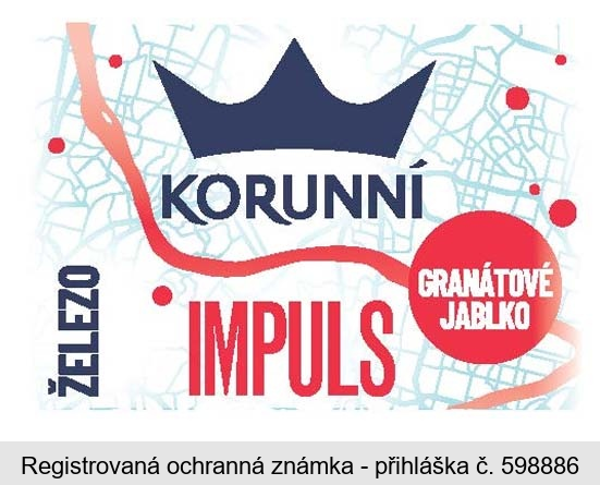 KORUNNÍ IMPULS ŽELEZO GRANÁTOVÉ JABLKO