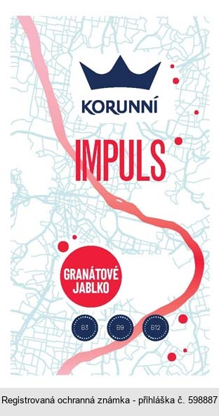 KORUNNÍ IMPULS GRANÁTOVÉ JABLKO