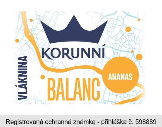 KORUNNÍ BALANC VLÁKNINA ANANAS