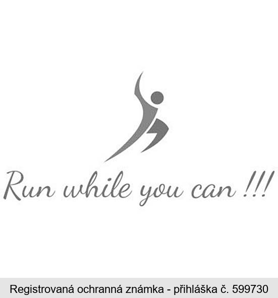 Run while you can !!!