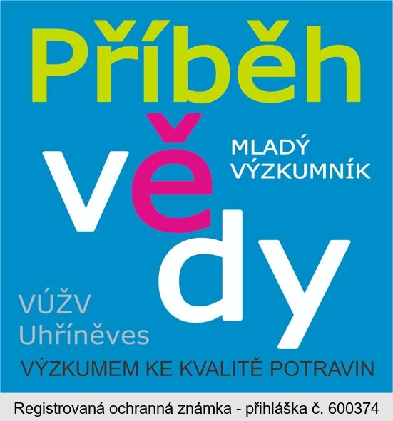 Příběh vědy MLADÝ VÝZKUMNÍK VÚŽV Uhříněves VÝZKUMEM KE KVALITĚ POTRAVIN