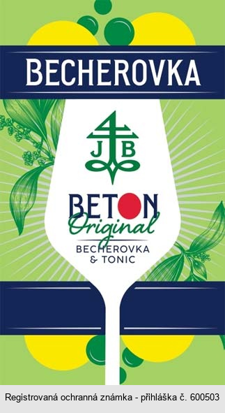 BECHEROVKA JB BETON Original BECHEROVKA AND TONIC