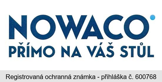 NOWACO PŘÍMO NA VÁŠ STŮL
