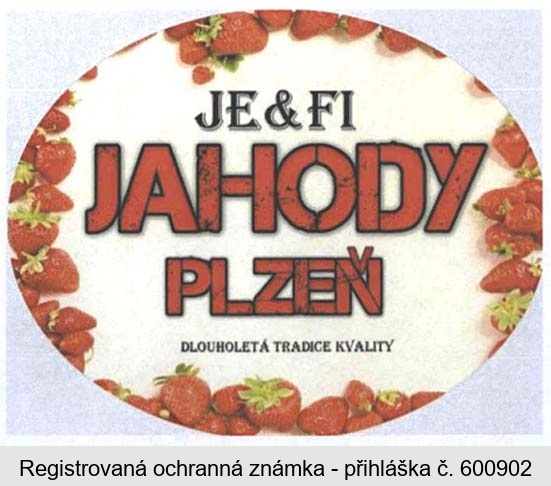 JE&FI JAHODY PLZEŇ DLOUHOLETÁ TRADICE KVALITY