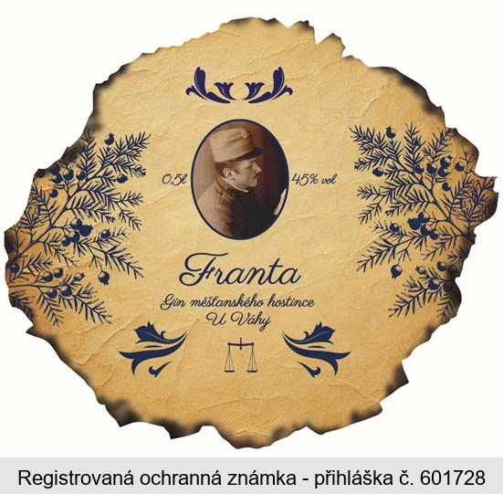 Franta Gin měšťanského hostince U Váhy