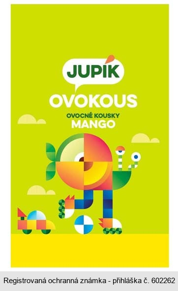 JUPÍK OVOKOUS OVOCNÉ KOUSKY MANGO