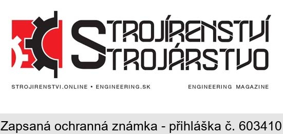 STROJÍRENSTVÍ STROJÁRSTVO STROJÍRENSTVÍ.ONLINE ENGINEERING.SK ENGINEERING MAGAZINE