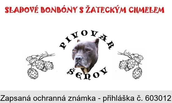 SLADOVÉ BONBÓNY S ŽATECKÝM CHMELEM PIVOVAR ŠENOV