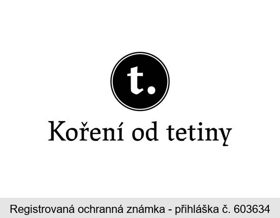 t. Koření od tetiny