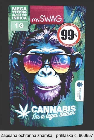 CANNABIS I´m a legal dealer MEGA STRONG CANNA MIX INDICA  my SWAG