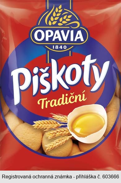 OPAVIA 1840 Piškoty Tradiční