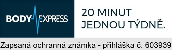 BODY EXPRESS 20 MINUT JEDNOU TÝDNĚ.
