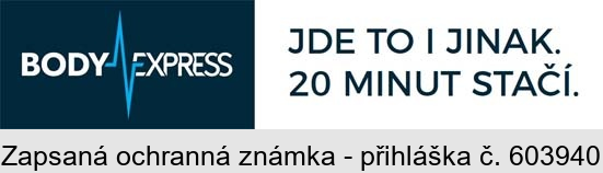 BODY EXPRESS JDE TO I JINAK. 20 MINUT STAČÍ.