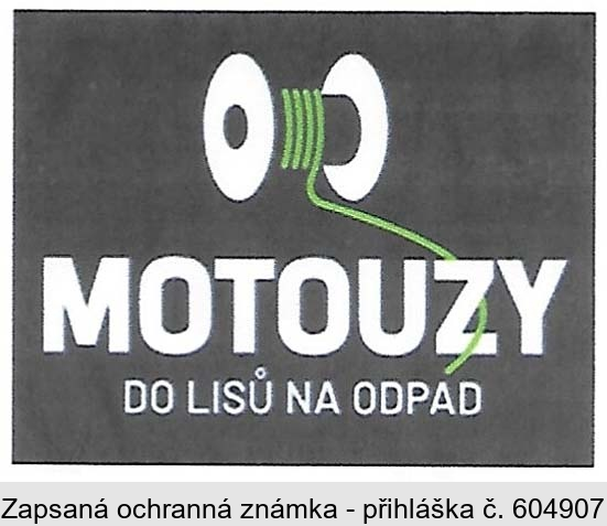 MOTOUZY DO LISŮ NA ODPAD