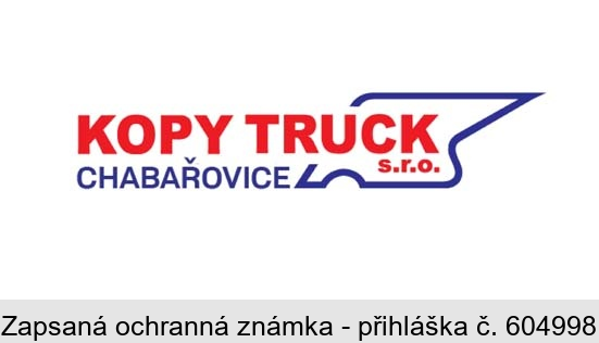 KOPY TRUCK s.r.o. CHABAŘOVICE