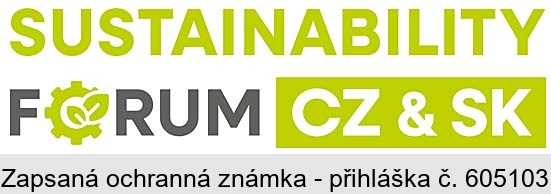 SUSTAINABILITY FORUM CZ & SK