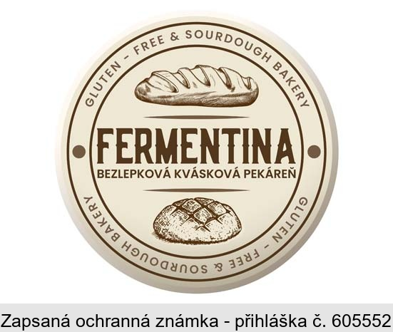 FERMENTINA BEZLEPKOVÁ KVÁSKOVÁ PEKÁREŇ