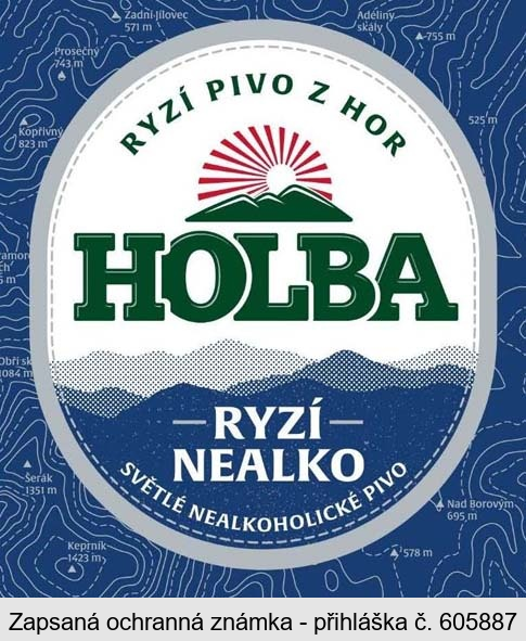 RYZÍ PIVO Z HOR HOLBA RYZÍ NEALKO SVĚTLÉ NEALKOHOLICKÉ PIVO
