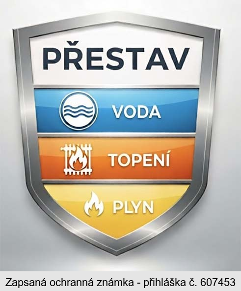 PŘESTAV VODA TOPENÍ PLYN