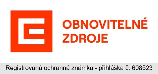 E OBNOVITELNÉ ZDROJE
