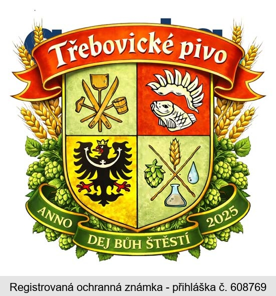 Třebovické pivo ANNO DEJ BŮH ŠTĚSTÍ 2025