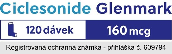 Ciclesonide Glenmark 120 dávek 160 mcg